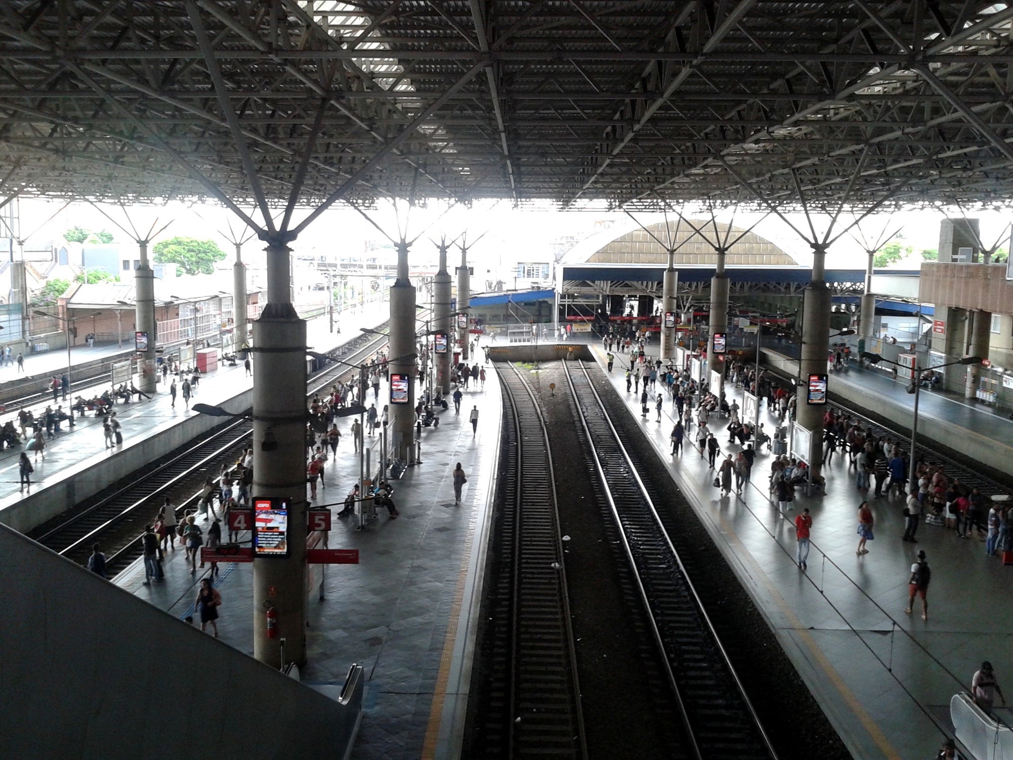 Estação Brás da CPTM, em São Paulo
